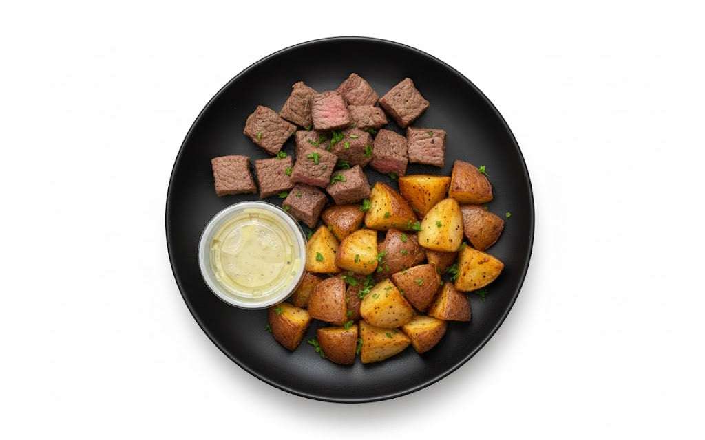 Sirloin steak & Red Potatoes